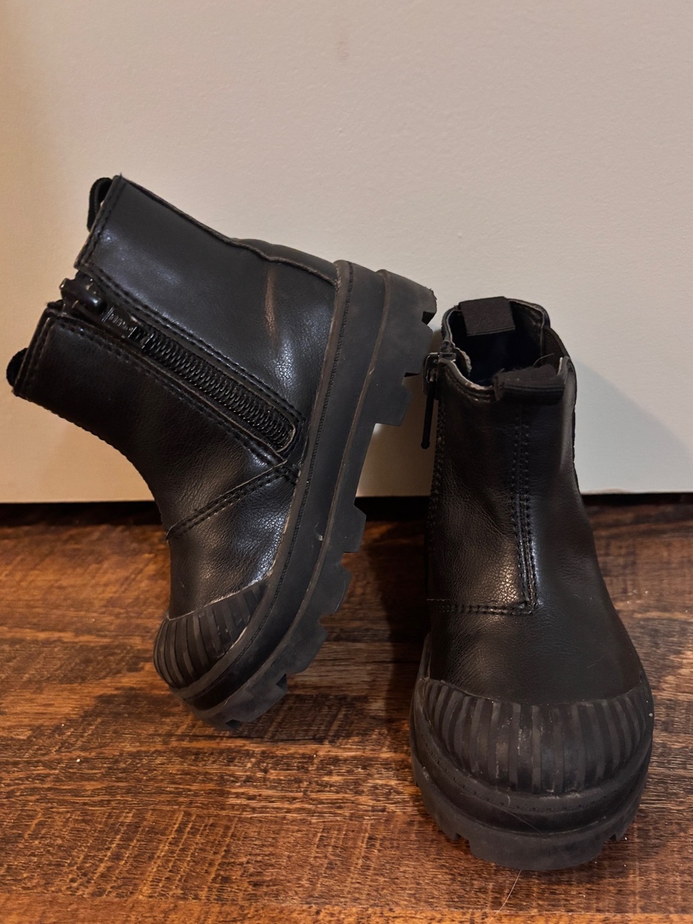 H&M Toddler Black Booties Size 5.5
